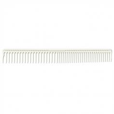 Гребінець JRL для довгого тонкого волосся, білий, 23см