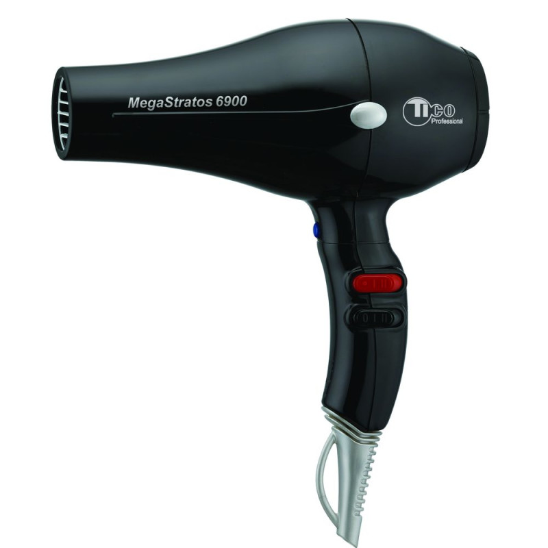 Фен для волосся Mega Stratos 6900 Black 