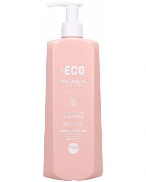 Маска для об'єму та зміцнення структури волосся Be Eco Pure Volume