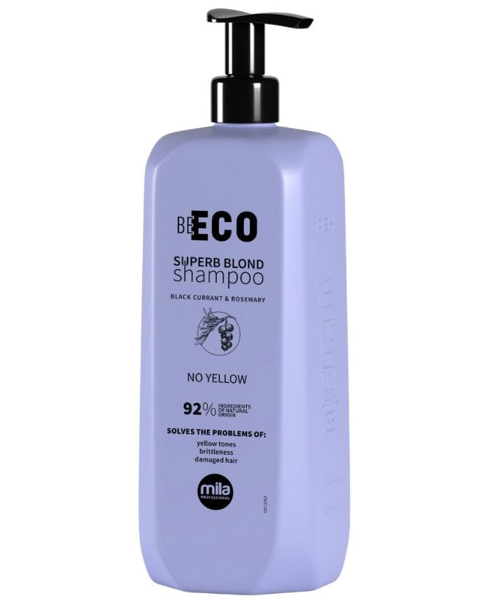 Шампунь для нейтралізації жовтизни Be Eco Superb Blond 