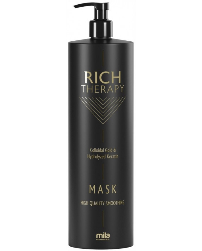 Маска з кератином та колоїдним золотом Rich Theraphy 1000 мл