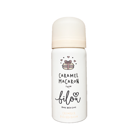 Міні-пінка для душу Caramel Macaron 