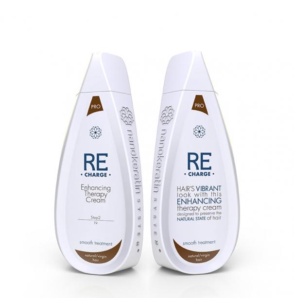 Кератин крем для натурального волосся Enhancing Therapy Cream 550 мл - фото 1