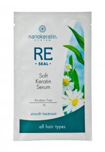 М’яка кератинова сироватка для всіх типів волосся Reseal Soft Keratin Serum 10мл