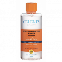 Celenes Освітлюючий тонік з обліпихою для жирної і комбінованої шкіри 200 мл