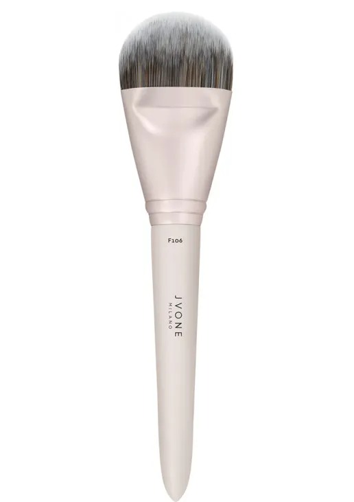  Плоский пензлик для тональної основи face brush F106