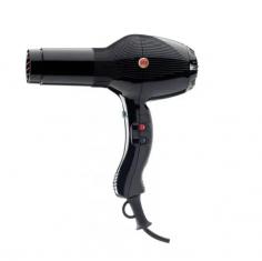 GAMMA PIU Фен 5555 TURBO TURMALIONIC Black 2000-2400 W
