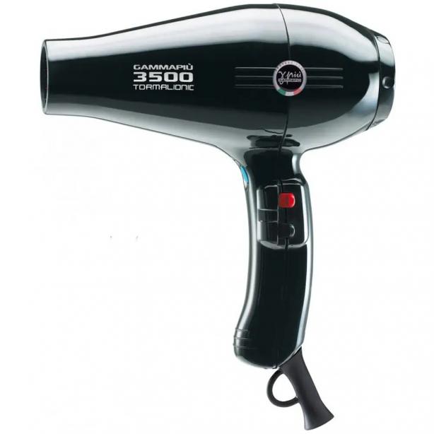 GAMMA PIU Фен 7005 TURMALIONIC Black 2100-2500 W - фото 1