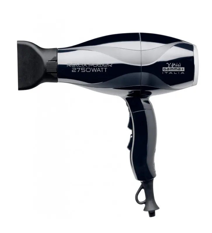 GAMMA PIU Фен RELAX POWER IONIC! Black 2350-2750 W