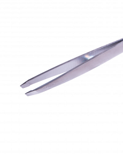 ZOLA Пінцет професійний для брів SILVER (скошений)