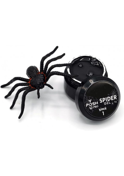 YouPosh Spider gel 5 g -#01 black