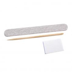 Набір одноразовий nail filr set 132*15*1 mm YouPosh (Пилка+бачик+апел палочка)