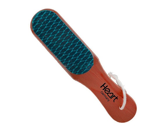 Пилка Педикюрна HEART (ручка темне дерево) 80/100