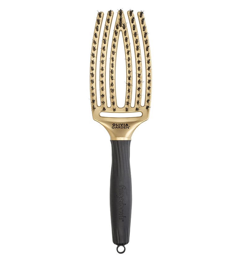 Щітка FingerBrush Care Iconic Boar&Nylon Trinity Gold