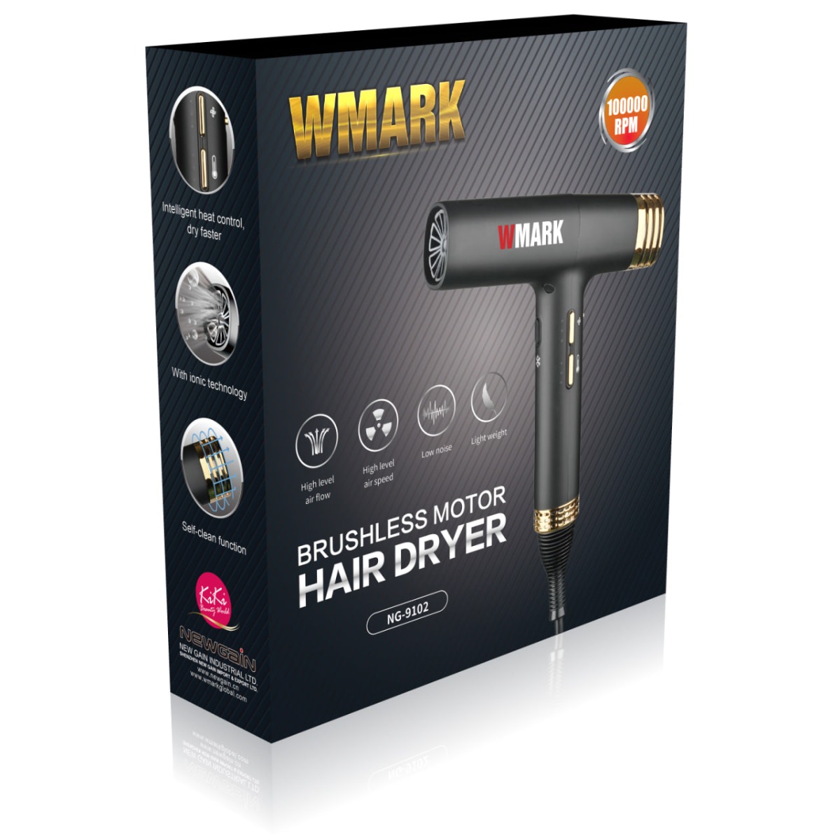 Професійний преміум фен NG-9102EU - фото 6