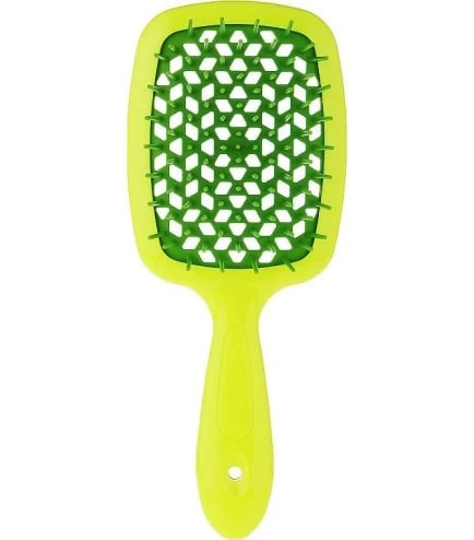 Гребінець для волосся Janeke Superbrush 1830 the Original Italian-Кислотно-зелений\салатовий