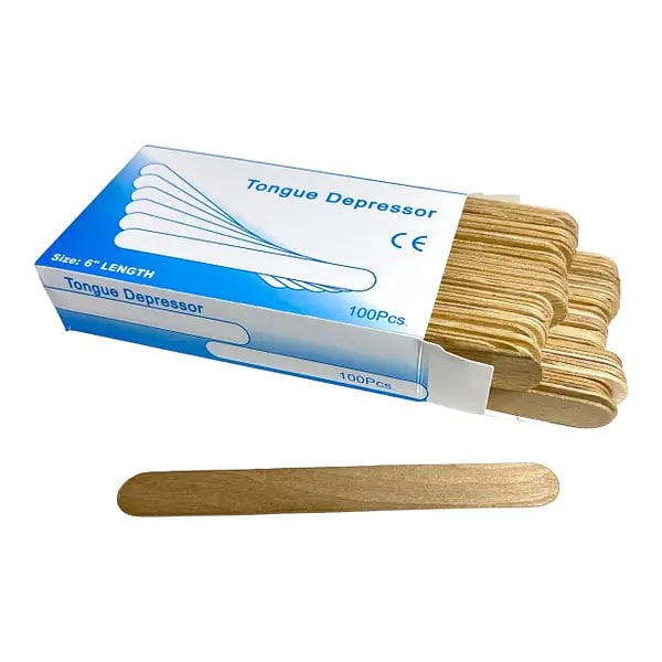 Шпатель дерев'яний 100шт/уп