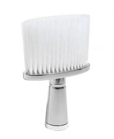 Щітка змітка білий ворс срібло/золото