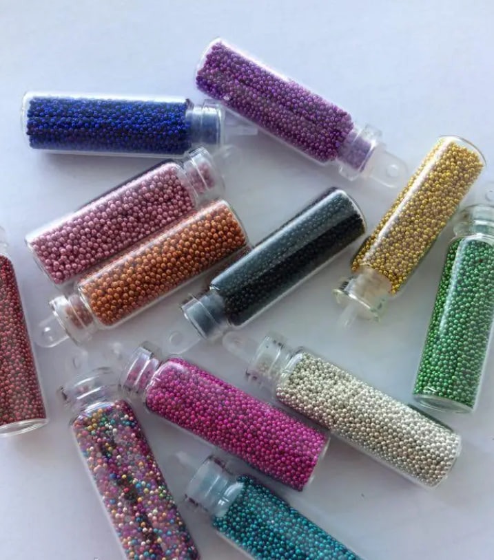 Бульонки для декору нігтів 1шт 