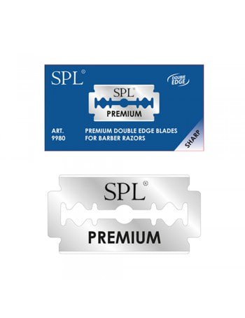 Двосторонні леза для бритви SPL Premium (5 шт) SPL 9980