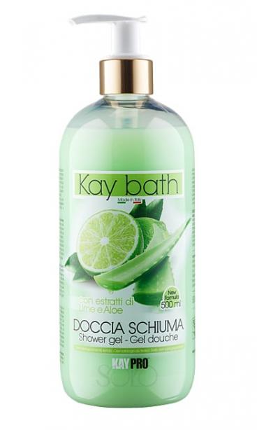 KayPro Kay bath Гель для душу з екстрактом лайма і соком алое 500мл