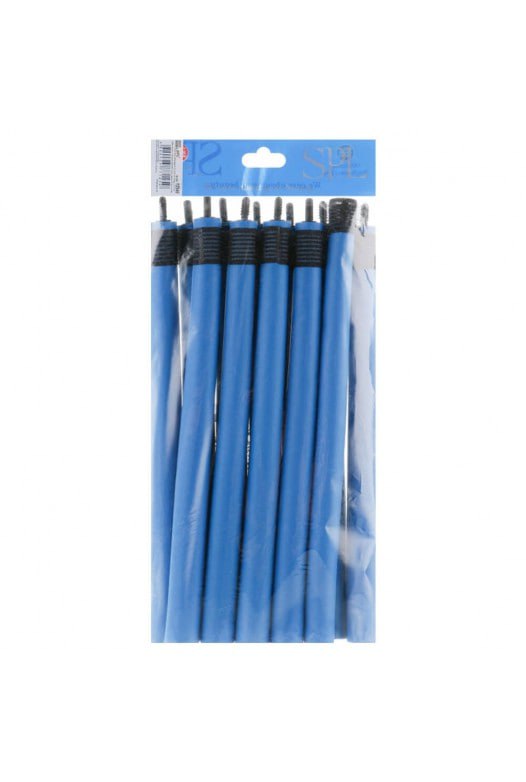 Гнучкі бігуді з липучкою (12 шт) 250 мм, Ø 15 мм 