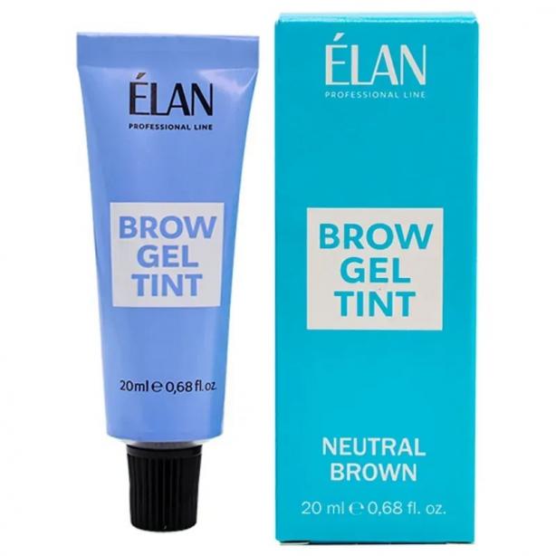 Гель фарба для брів NEUTRAL BROWN, 20 мл