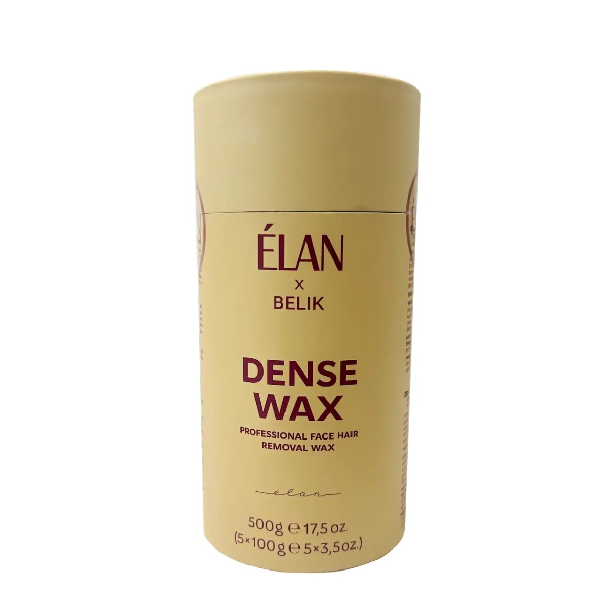 Професійний плівковий віск для видалення волосся на обличчі 5*100 гр. Пакування тубус, DENSE WAX 
