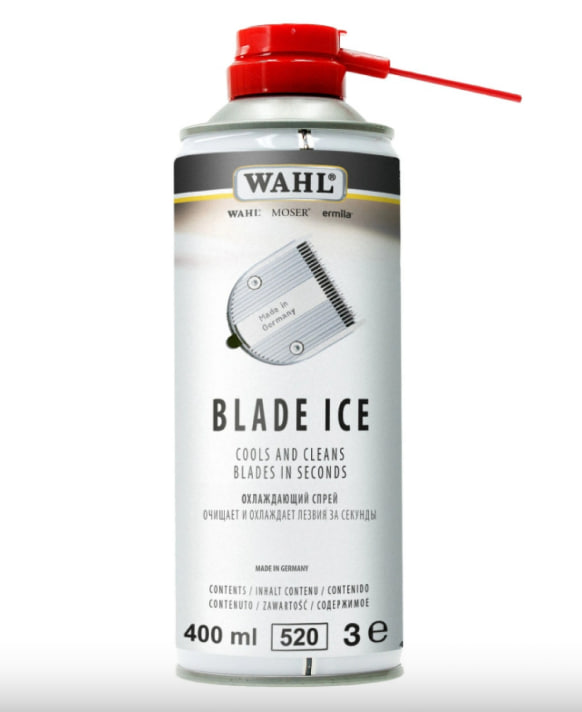 Спрей для машинок Wahl Blade Ice 4в1 для змащування, чищення, захисту та охолодження