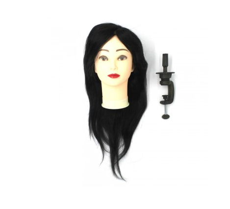 Манекен учбовий з натуральним волоссям Брюнетка 518\/A-1