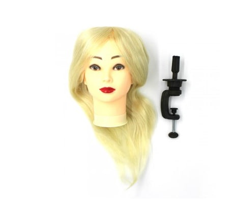 Манекен учбовий з натуральним волоссям «блондинка» 518\/A-613