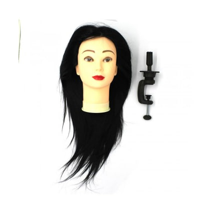 Манекен учбовий зі штучним волоссям Брюнетка 518\/C-1