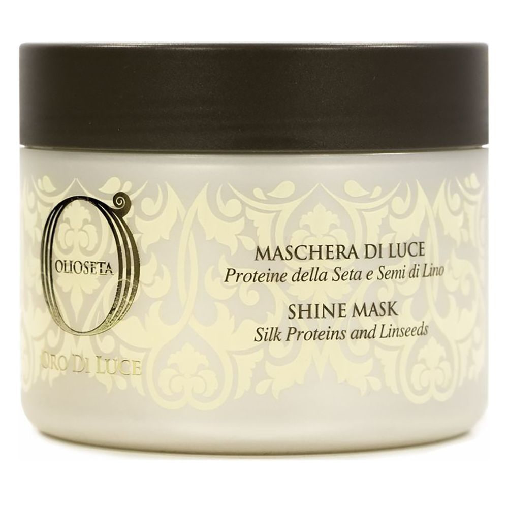 OLIOSETA ODL Маска-блиск з протеїнами шовку і екстрактом насіння льону 