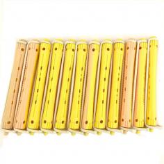 Бігуді для холодної завивки, довгі, двоколірні (комплект 12 шт.), 8 мм 905112