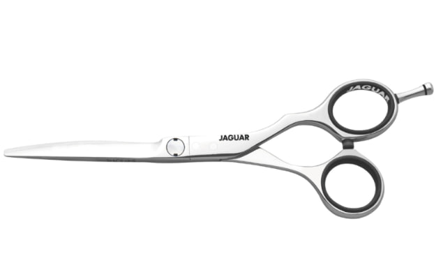 Ножиці прямі 5.75" Evolution для стрижки професійні Jaguar Black Line [MC Steel] 