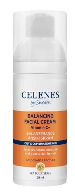 Celenes Балансуючий крем з обліпихою для жирної і комбінованої шкіри, 50 мл 
