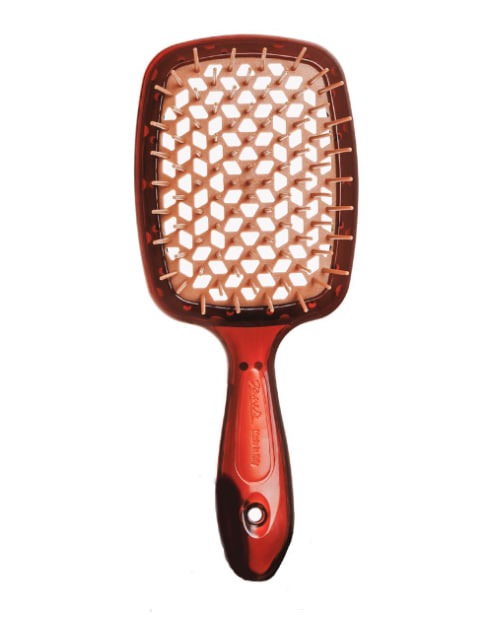 Щітка для волосся Janeke Superbrush 1830 the Original Italian-Коричнево-прозорий