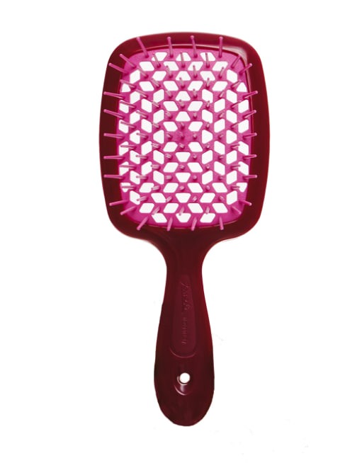 Гребінець для волосся Janeke Superbrush 1830 the Original Italian-бордово-фіолетовий