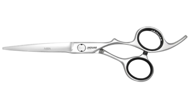 Ножиці прямі Mira для стрижки професійні Jaguar Silver Line 5.5