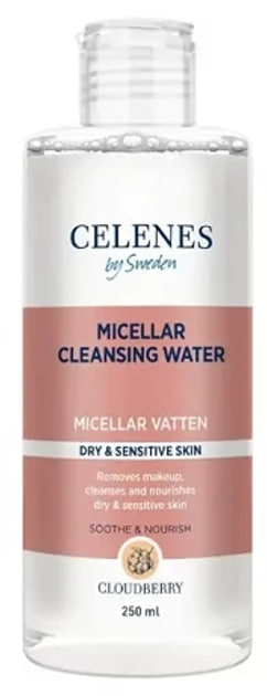 Celenes Міцелярна вода з морошкою для сухої та чутливої шкіри, 250 мл