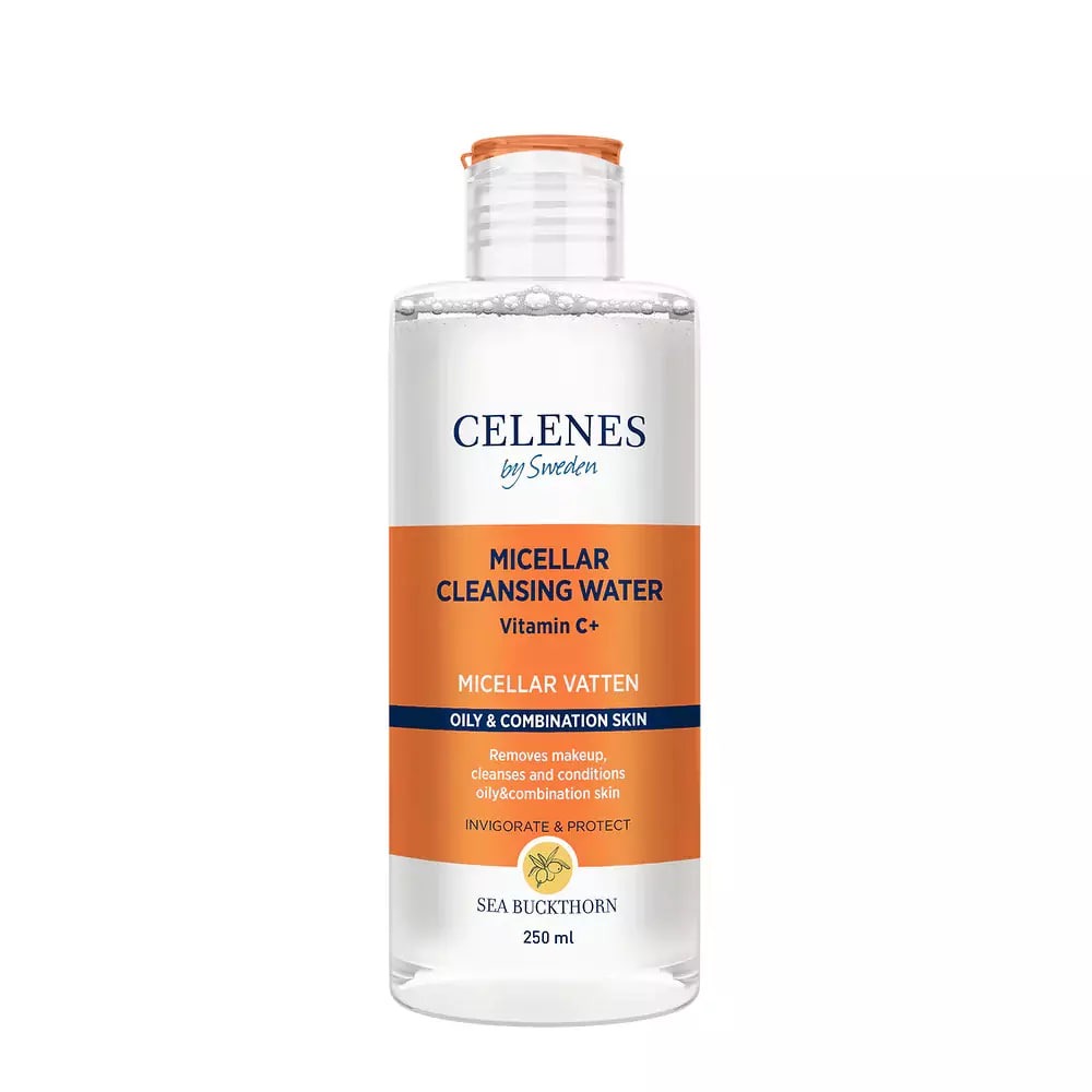 Celenes Міцелярна вода з обліпихою для жирної і комбінованої шкіри, 250 мл 
