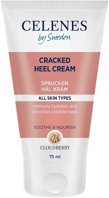 Celenes Заживляючий крем з морошкою для пошкодженої шкіри п`ят, 75 мл 