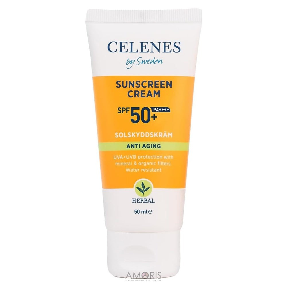Celenes Сонцезахисний крем проти старіння SPF 50+, 50мл 