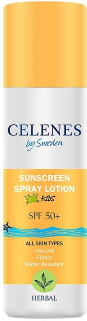 Celenes Сонцезахисний спрей-лосьйон SPF 50+, 150мл 