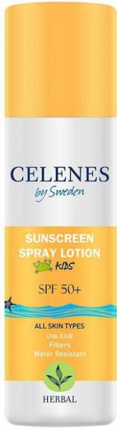 Celenes Сонцезахисний спрей-лосьйон SPF 50+, 150мл