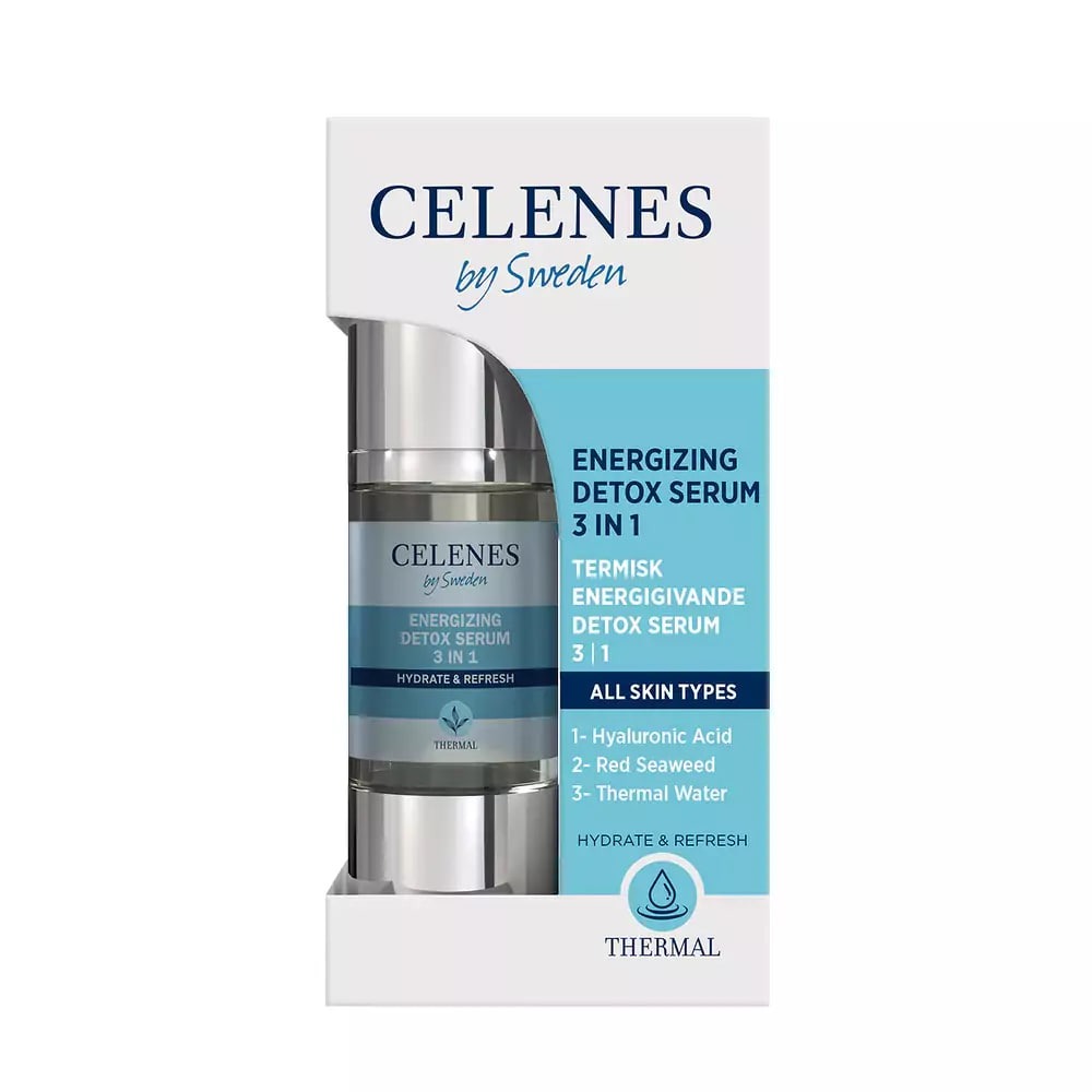 Celenes Термальна енергезуюча детокс сироватка 3 в 1 