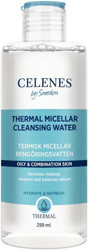 Celenes Термальна міцелярна вода для жирної та комбінованої шкіри, 250 мл 