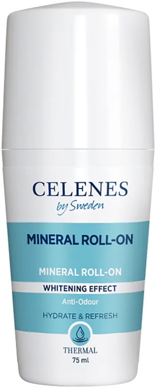 Celenes Термальний роликовий дезодорант без запаху, 75 мл 