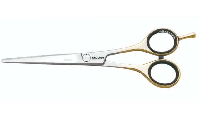 Ножиці прямі 6.0" Perfect для стрижки професійні Jaguar Silver Line