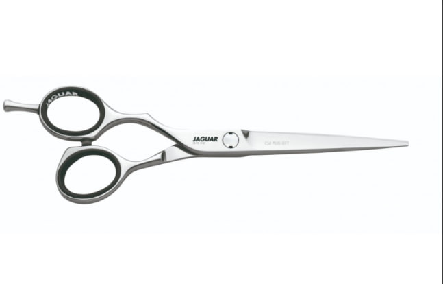 Ножиці прямі для шульги 5.75" CJ4 Plus Left для стрижки професійні Jaguar Silver Line